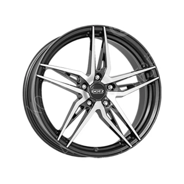Литые диски Dotz Interlagos Dark 7.5x17 5x112 ET51 Dia 57.1