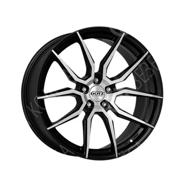 Литые диски Dotz Misano Dark 8.5x19 5x108 ET45 Dia 70.1