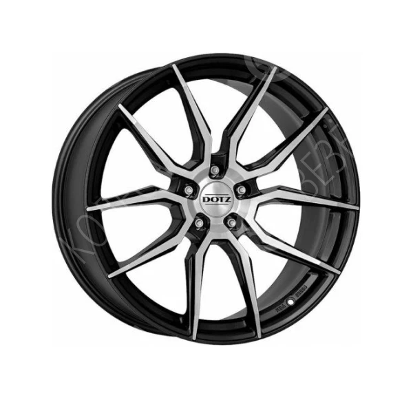 Литые диски Dotz LimeRock Dark 7x17 4x100 ET38 Dia 60.1