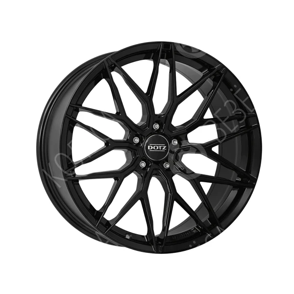 Литые диски Dotz Suzuka Black 8.5x19 5x108 ET45 Dia 70.1