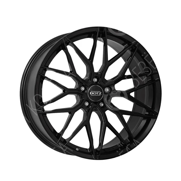 Литые диски Dotz Suzuka Black 9.5x19 5x112 ET25 Dia 70.1