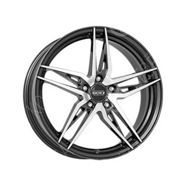 Литые диски Dotz Interlagos Dark 7.5x18 5x114.3 ET45 Dia 71.6