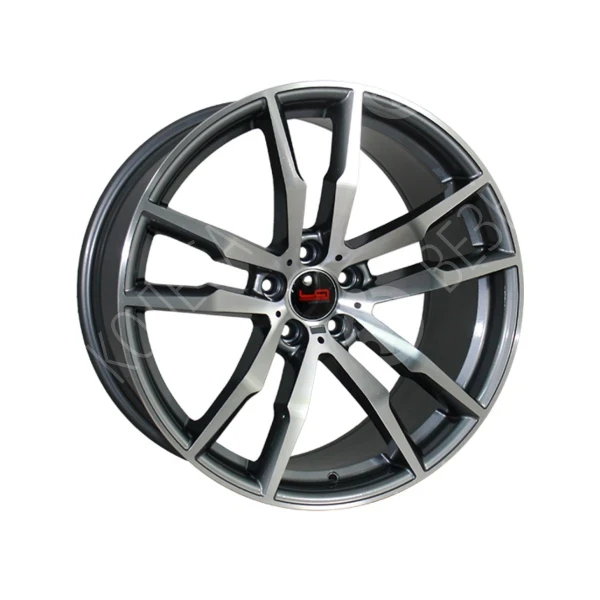 Диск литой LEGEARTIS OPTIMA B222 9,0x20 5*112 ET35 d66,6 Черный с полированной лицевой поверхностью