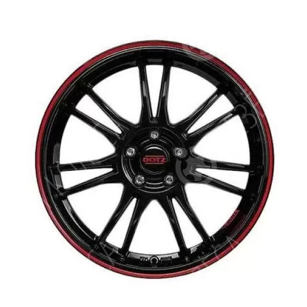 Литые диски Dotz Shift Pinstripe Red 8x19 5x112 ET45 Dia 70.1