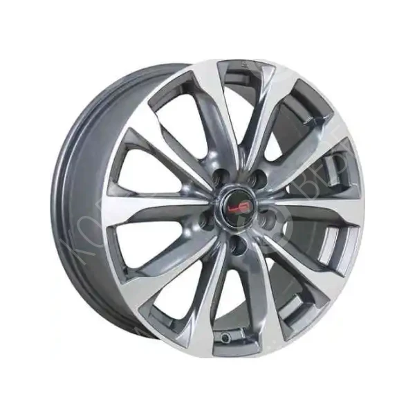 Диск литой LEGEARTIS CONCEPT MZ509 7,0x17 5*114,3 ET50 d67,1 Антрацитовый с полированной лицевой пов