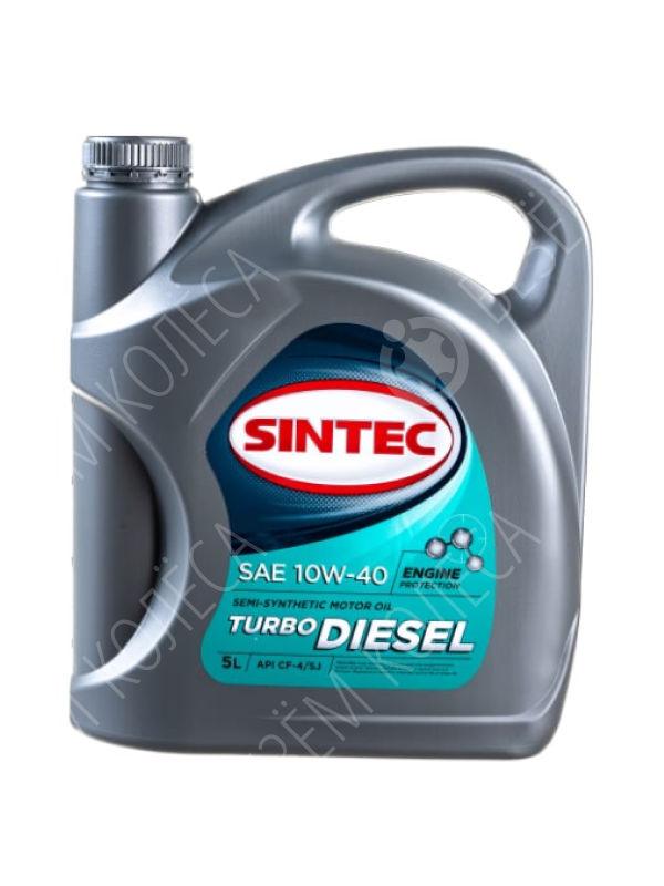 Моторное масло Sintec Turbo Diesel 10W-40, 5 л.