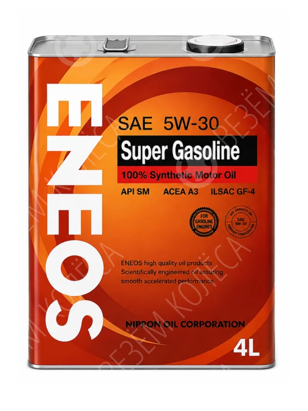 Масло моторное ENEOS Super Gasoline 5W-30 Синтетическое 4л (OIL4070)