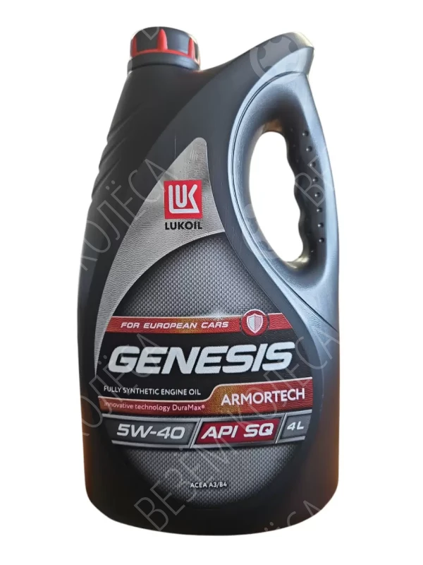 Моторное масло Lukoil Genesis Armortech 5W-40, 4 л.