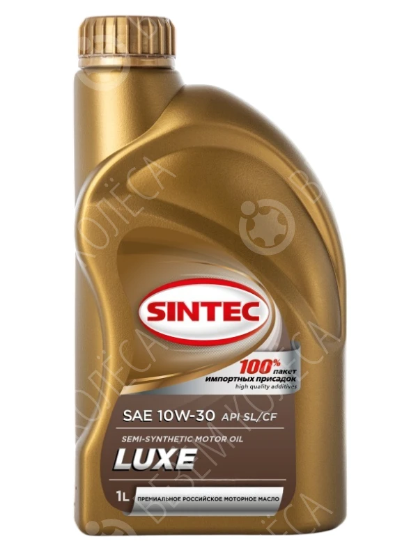Масло моторное SINTEC Luxe 10W-30 Полусинтетическое 1л (801925)