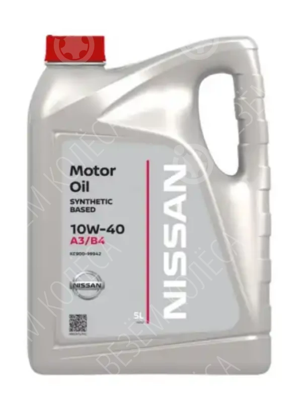 Масло моторное NISSAN Motor Oil 10W-40 Полусинтетическое 5л (KE90099942)