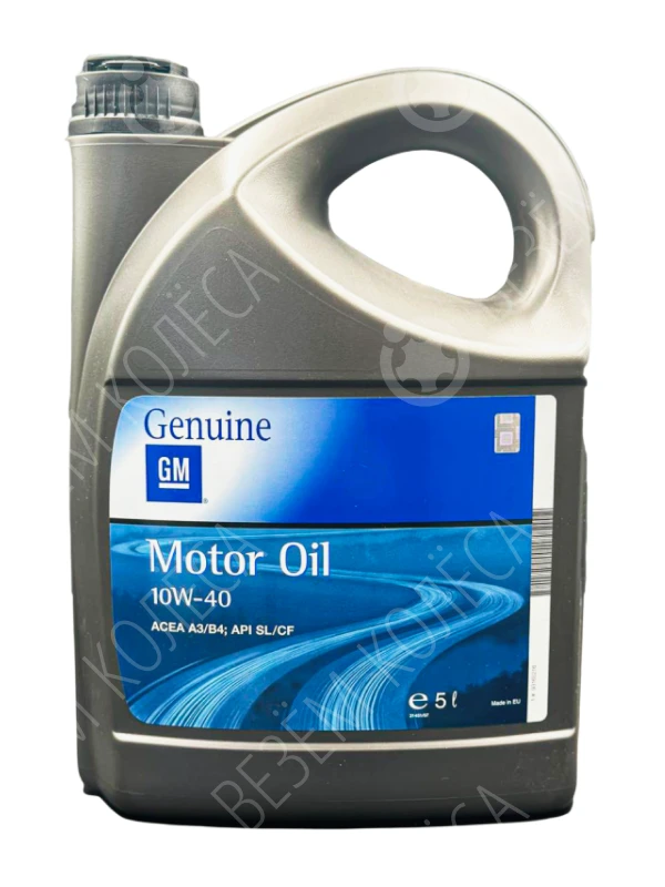 Моторное масло Gm Genuine 10W-40, 5 л.