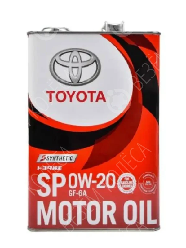Масло моторное TOYOTA [ORG] 0W-20 Синтетическое 4л (0888013205)