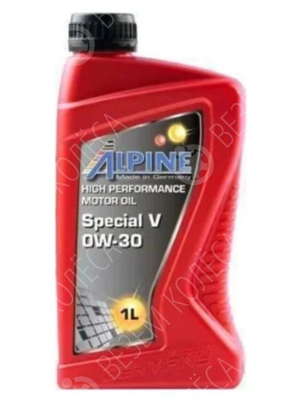 Масло моторное ALPINE Special V 0W-30 Синтетическое 1л (0101641)