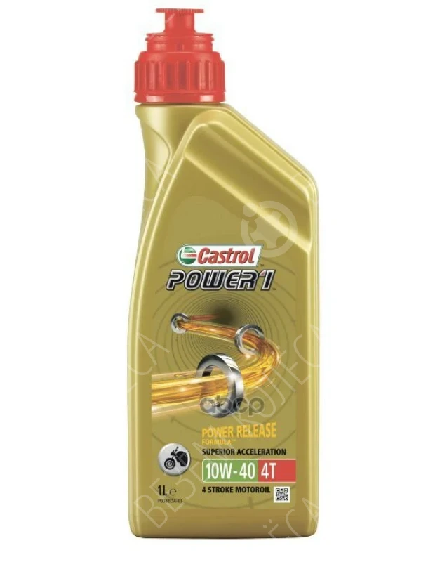 Моторное масло Castrol Power 1 4T 10W-40, 1 л.