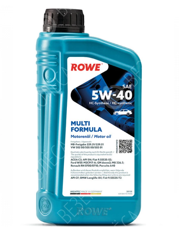 Моторное масло Rowe Hightec Multi Formula 5W-30, 1 л.