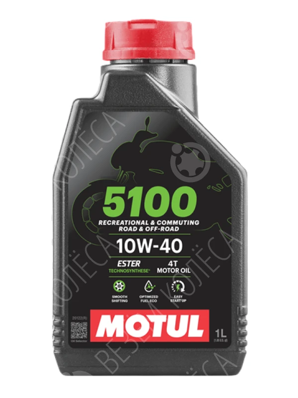 Моторное масло Motul 10W-40, 1 л.