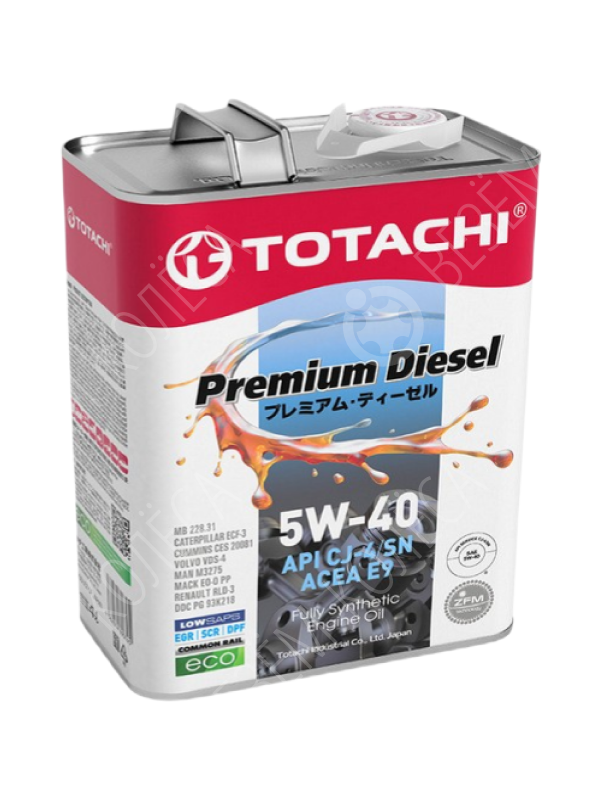 Моторное масло Totachi Premium Diesel 5W-40, 4 л.