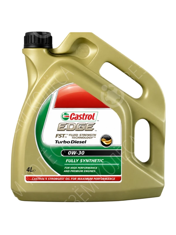 Масло моторное CASTROL EDGE Turbo Diesel Titanium FST 0W-30 Синтетическое 4л (1534A3)