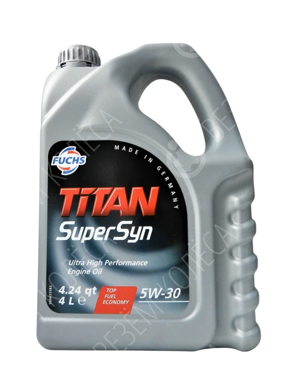 Моторное масло Fuchs Titan Supersyn 5W-30, 4 л.