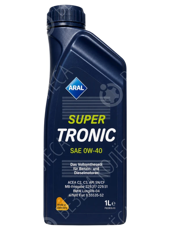 Масло моторное ARAL Super Tronic 0W-40 Синтетическое 1л (20458)