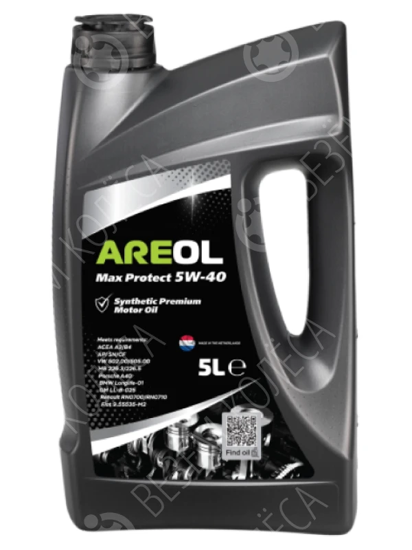 Масло моторное AREOL ECO Protect 5W-40 Синтетическое 5л (5W40AR009)