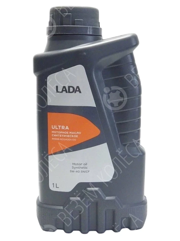 Масло моторное LADA Ultra 5W-40 Синтетическое 1л (88888R05400100)