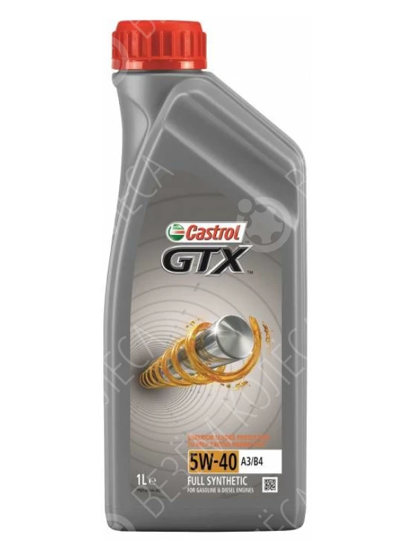 Масло моторное CASTROL GTX 5W-40 Синтетическое 1л (15B9F6)