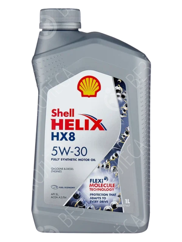 Моторное масло Shell Helix HX8 5W-30, 1 л.