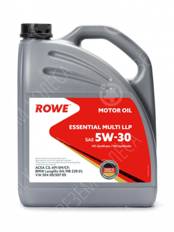 Моторное масло Rowe Essential Multi LLP 5W-30, 4 л.