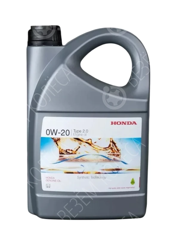Масло моторное HONDA Type 2.0 0W-20 Синтетическое 4л (08232P99K4LHE)