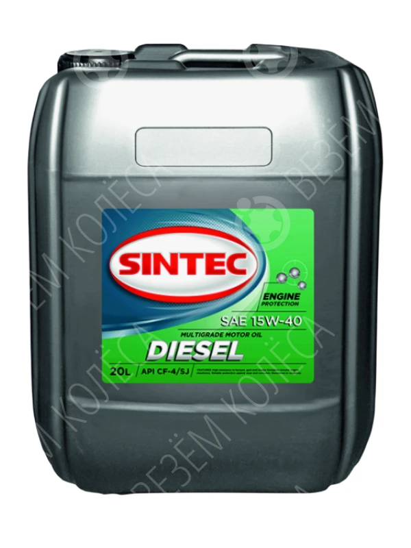 Масло моторное SINTEC Diesel 10W-40 Минеральное 20л (122421)