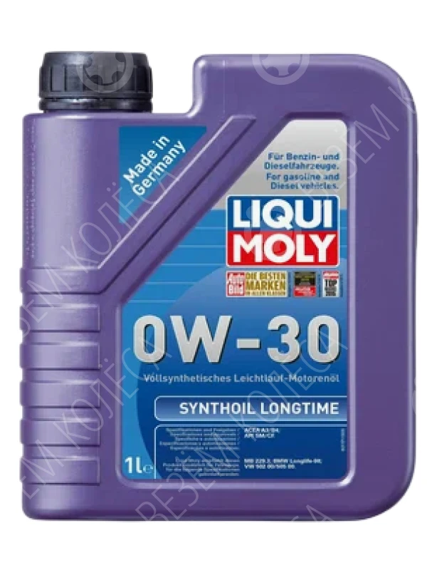 Масло моторное LIQUI MOLY Synthoil Longtime 0W-30 Синтетическое 1л (8976)
