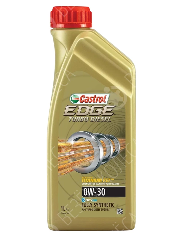Масло моторное CASTROL EDGE Turbo Diesel Titanium FST 0W-30 Синтетическое 1л (1534A2)