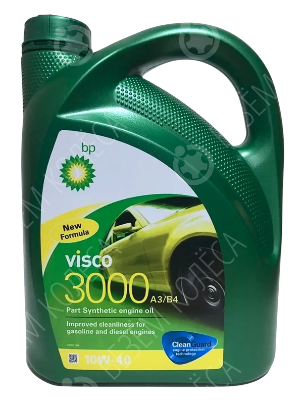 Масло моторное BP Visco 3000 10W-40 Полусинтетическое 60л (157F37)