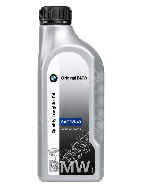 Масло моторное BMW Long Life-04 0W-40 Синтетическое 1л (83210398504)