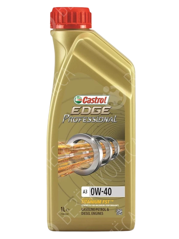 Масло моторное CASTROL EDGE Professional 0W-40 Синтетическое 1л (156E9A)