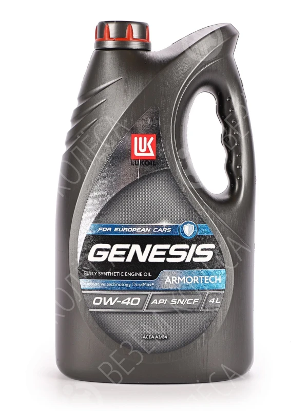Масло моторное LUKOIL Genesis Armortech 0W-40 Синтетическое 4л (3150665)