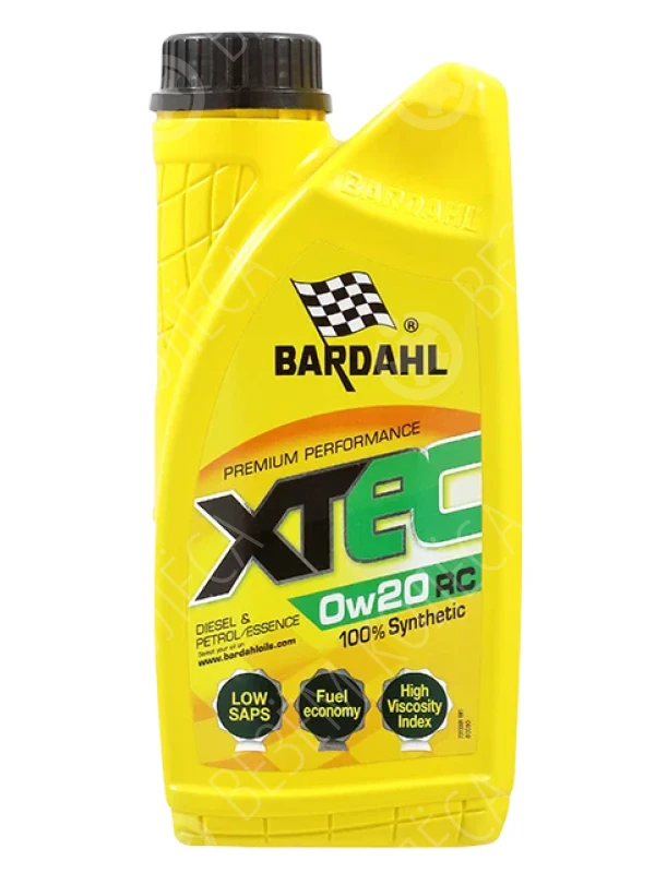 Масло моторное Bardahl XTEC 0W-20 Синтетическое 1л (33011)