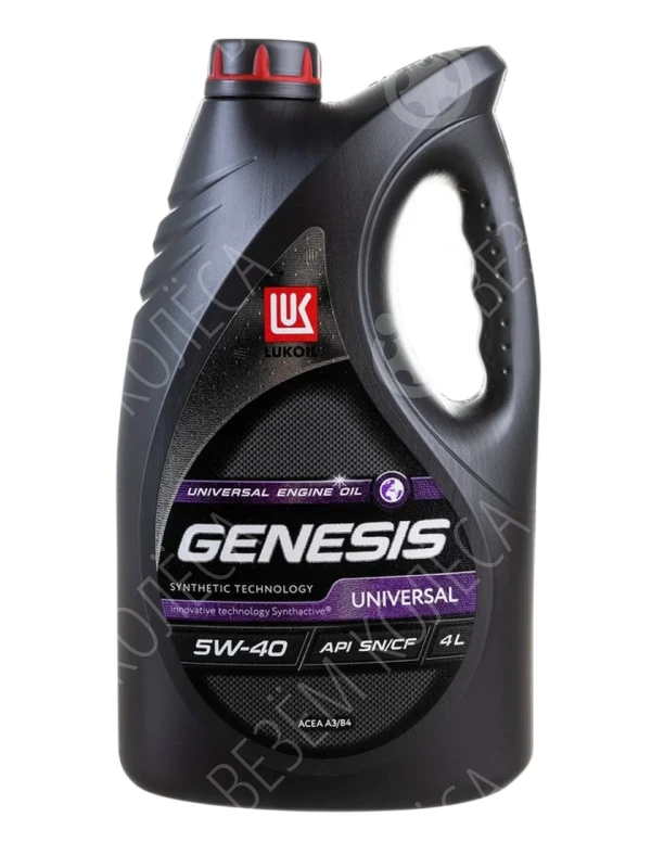 Масло моторное LUKOIL Genesis Universal 5W-40 Полусинтетическое 4л (3148631)