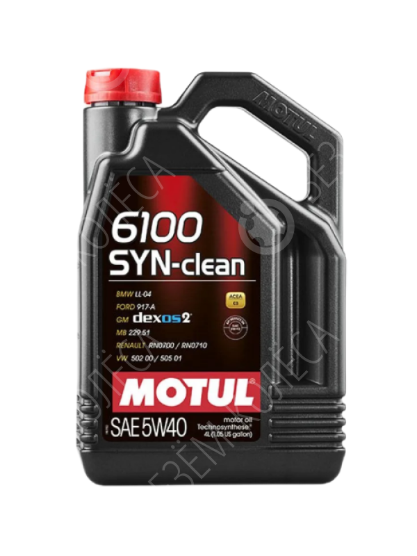 Моторное масло Motul 5W-40, 4 л.