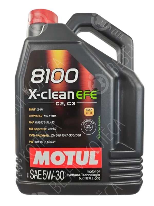 Масло моторное MOTUL 5W-30 Синтетическое 5л (109471)