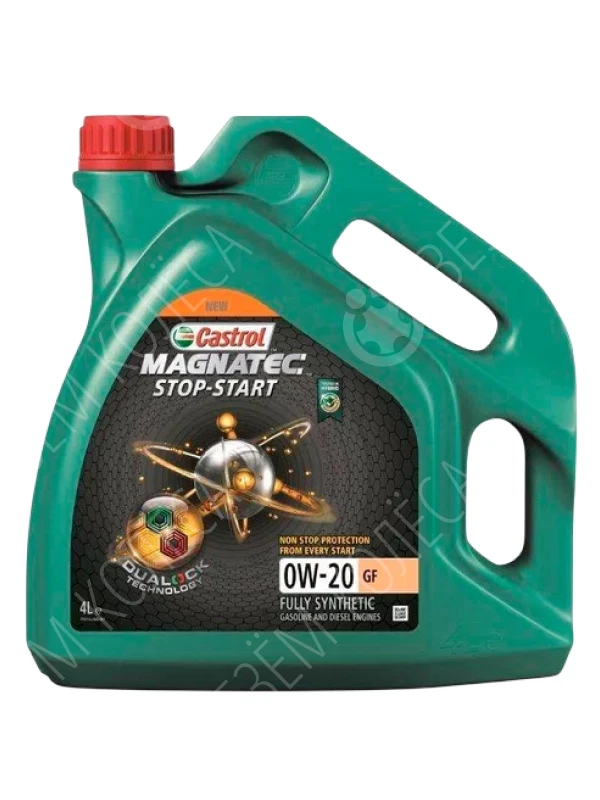 Масло моторное CASTROL Magnatec Stop-Start GF 0W-20 Синтетическое 4л (15D353)
