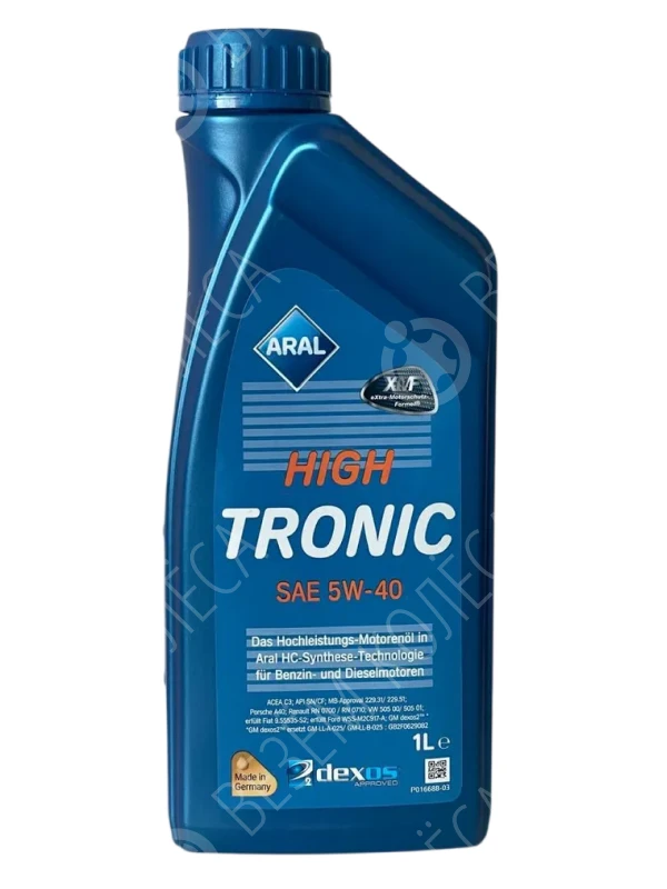 Масло моторное ARAL High Tronic 5W-40 Синтетическое 1л (20637)