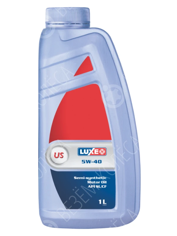 Масло моторное LUXE Polus 5W-40 Полусинтетическое 1л (55)