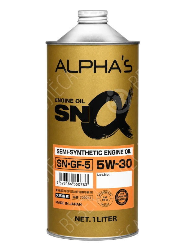 Масло моторное ALPHAS SN 5W-30 Полусинтетическое 1л (709242)