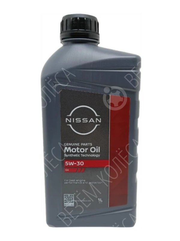 Моторное масло Nissan DPF 5W-30, 1 л.