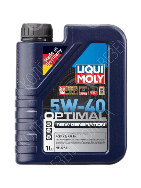 Моторное масло Liqui Moly 5W-40, 1 л.