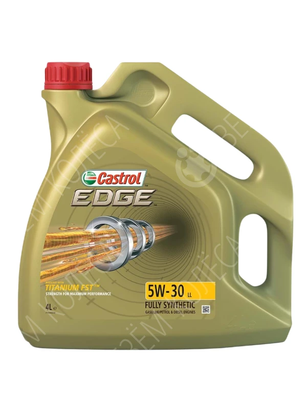 Масло моторное CASTROL EDGE 5W-30 Синтетическое 4л (15669A)