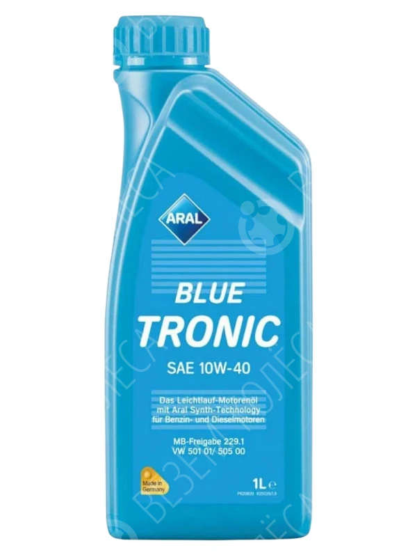 Масло моторное ARAL Blue Tronic 10W-40 Полусинтетическое 1л (156ED1)