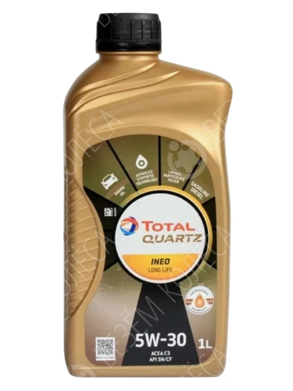 Моторное масло Total Quartz INEO Long Life 5W-30, 1 л.